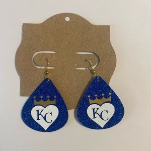 Kansas City Royals earrings